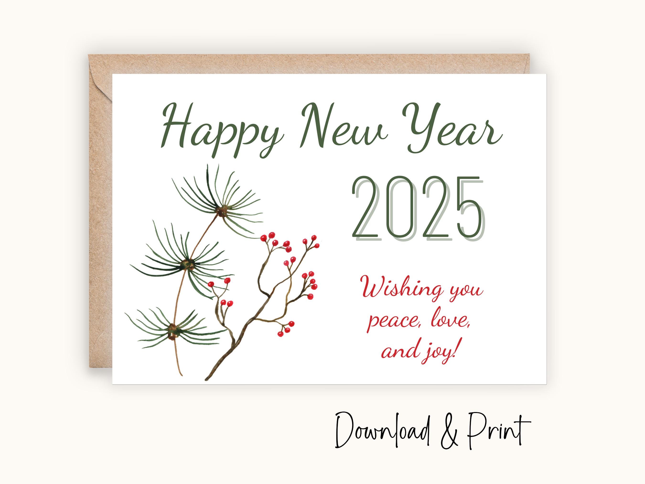 Happy New Year Card Happy New Year Card