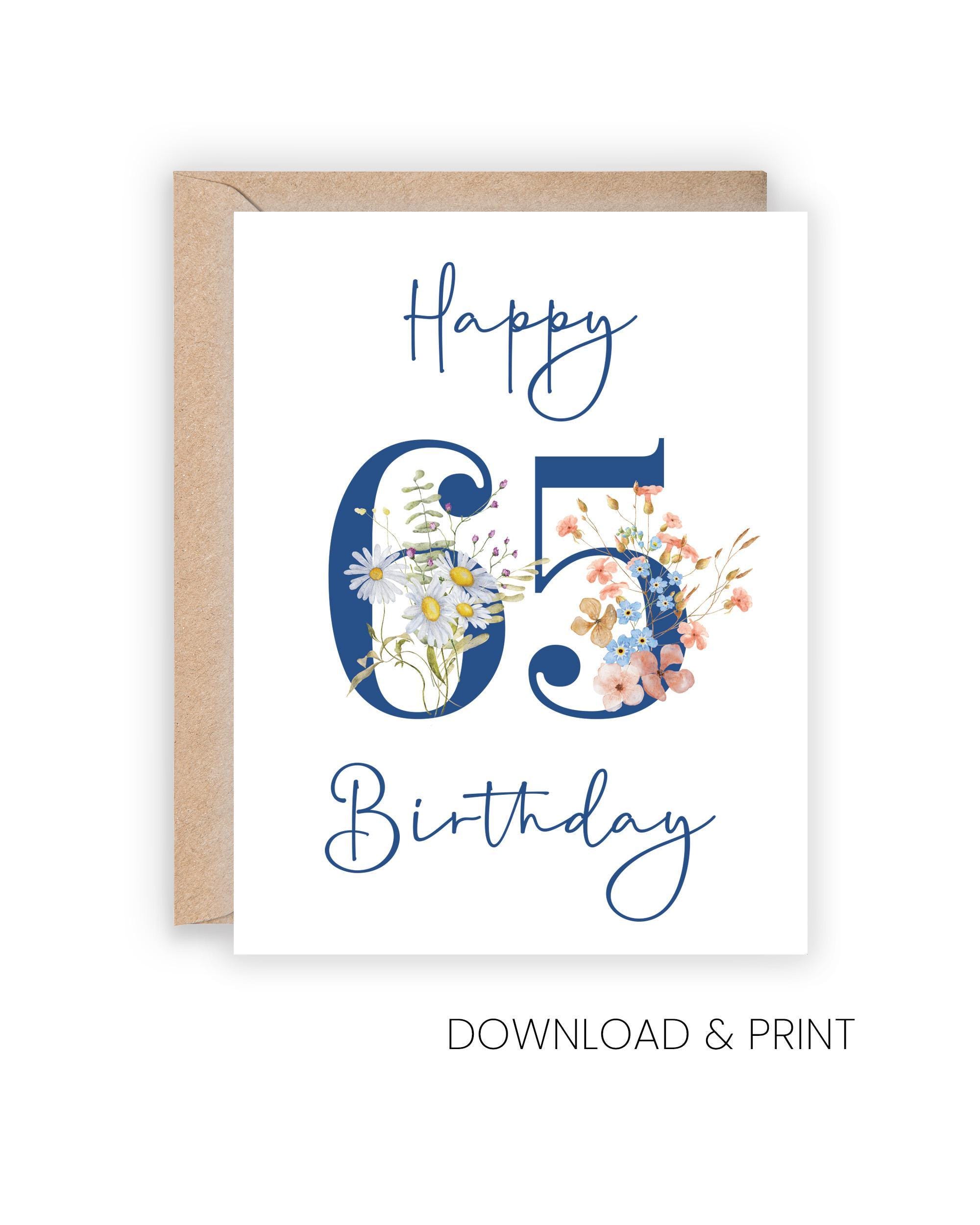 Biglietto Auguri 65° Compleanno Uomo – Design Birra E Dopobarba Con Lamina Argento, Jonny Javelin - 2