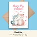 Printable Sweet Valentines Day Card, Valentine for Girlfriend Mom ...
