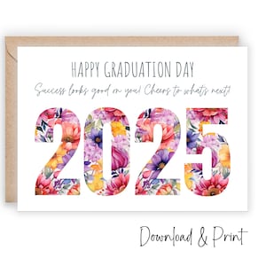 Carte de remise des diplômes 2025 imprimable, félicitations du médecin de l'école de médecine, infirmière PhD College, cadeau de réussite, tailles A2 5 x 7, TÉLÉCHARGEMENT NUMÉRIQUE
