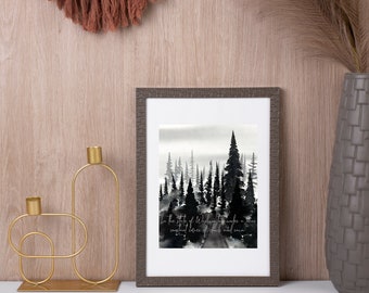 Forks Washington Twilight Book Poster, Twilight Wall Art, Twilight Decor, Twilight Print, Twilight Merch, Twilight Saga, Forks Washington