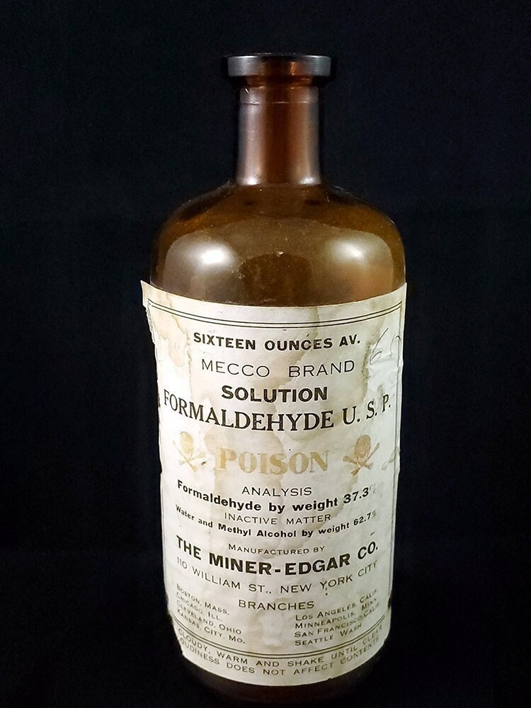 Formaldehyde Bottle