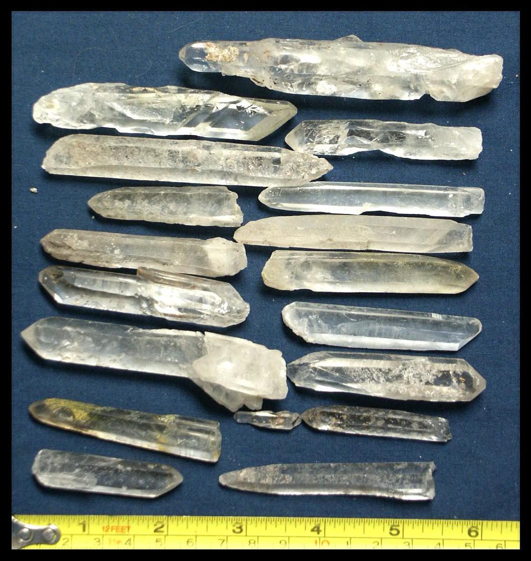 Rare Crystyals Rare Needle Quartz Crystals, 14.2.13 - Etsy