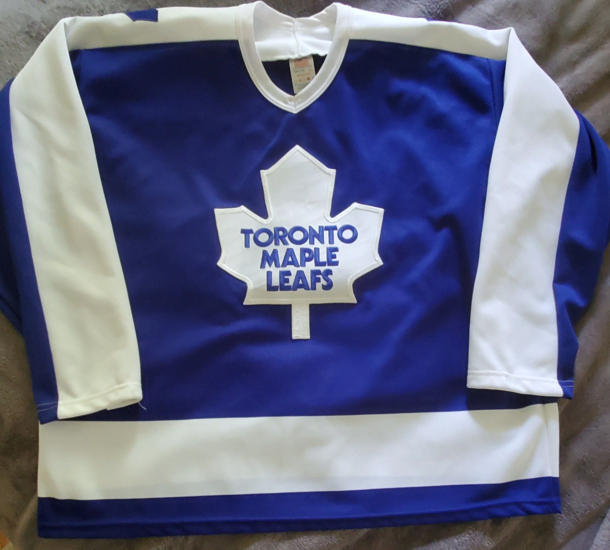 Rick Vaive 1984 Toronto Maple Leafs Vintage Home Throwback NHL Jersey