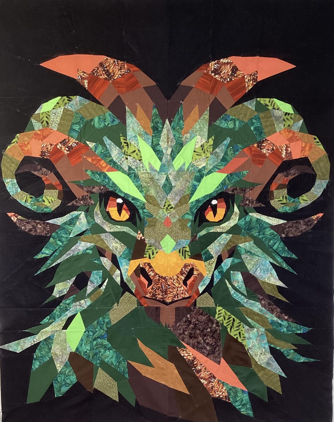 Earth Dragon Foundation Paper Piecing Pattern PDF - Etsy