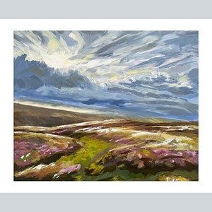 Limited Edition-print: &#39;Moorland Heather&#39;