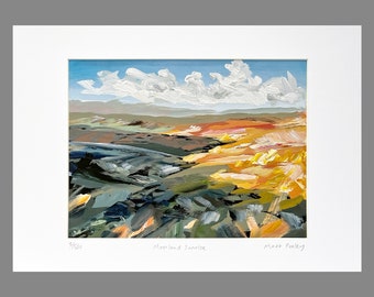 Limited Edition Print - 'Moorland Sunrise'