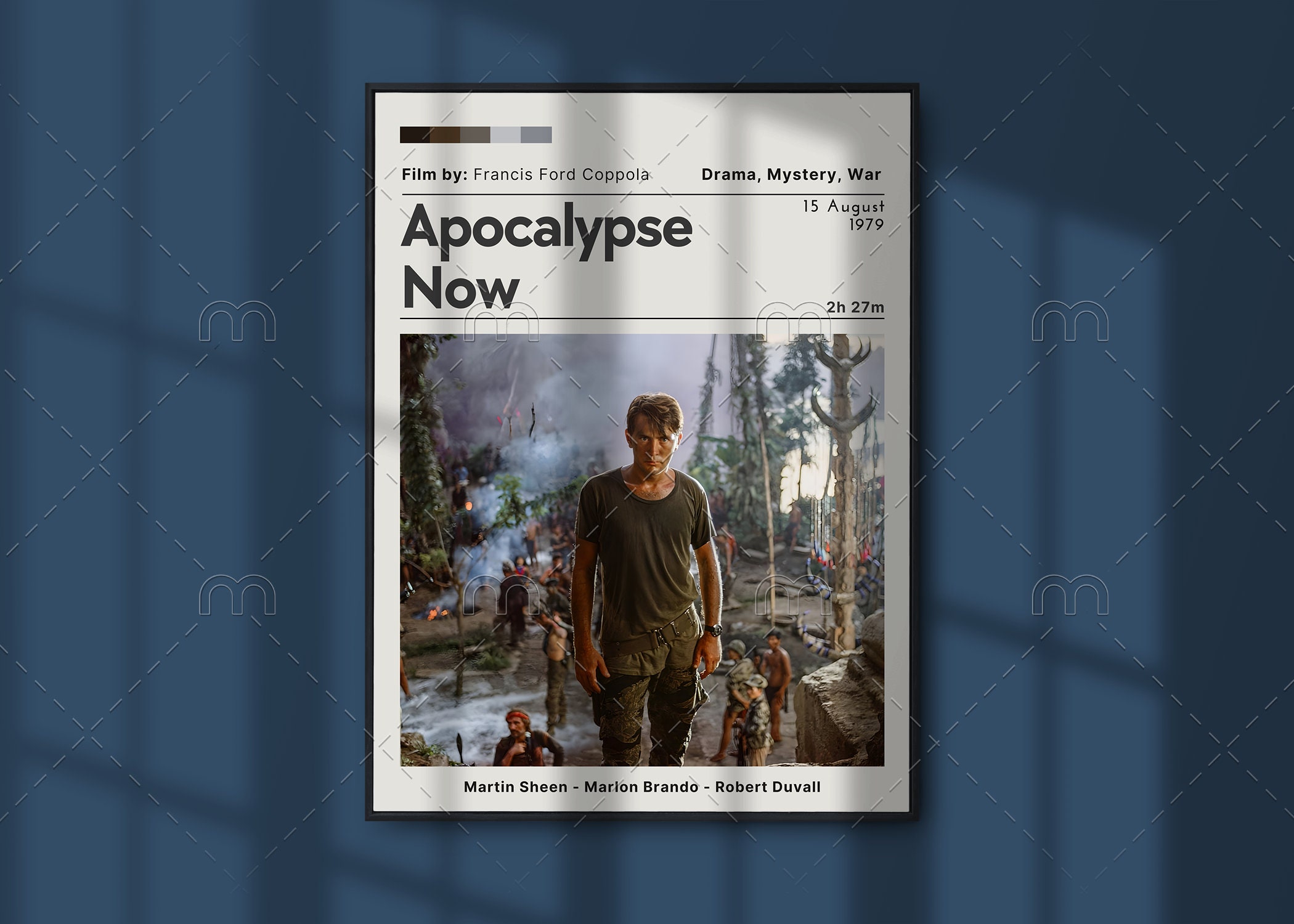 Apocalypse Now Movie Poster, Movie Wall Decor, Movie Poster