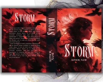 Storm | Book cover Premade | Urban Fantasy, Supernatural | custom book cover, ebook, paperback book cover, prefabricated book cover
