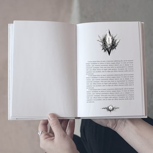 Capítulo de encabezado de Cristal Oscuro | Encabezados decorativos, gráficos de capítulos, novelas y libros electrónicos, publicados y autoeditados, conjunto de números