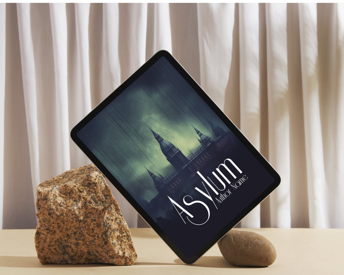 Book cover thriller & detective novel | custom book cover, ebook, paperback book cover, thriller, detective, dark stories