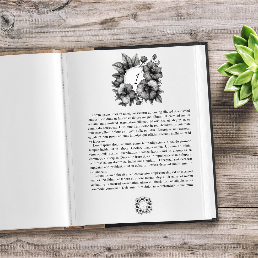 Flowers & Romantic Header Chapter | Decorative Headers, Chapter ...
