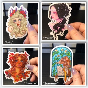 Waterproof Vinyl Stickers| Clear| Holo| Vinyl Decal| Art Sticker