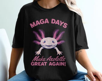 Camiseta Axolotl Comfort Colors: Cita sarcástica divertida, sudadera con capucha rosa sueño