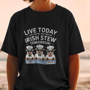 Irish Stew Sheep Comfort Colors Sweatshirt - Cozy Graphic Tee