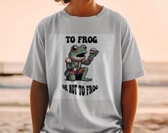 Funny Frog T-Shirt: Shakespeare Frog Star Comfort Colors Tee