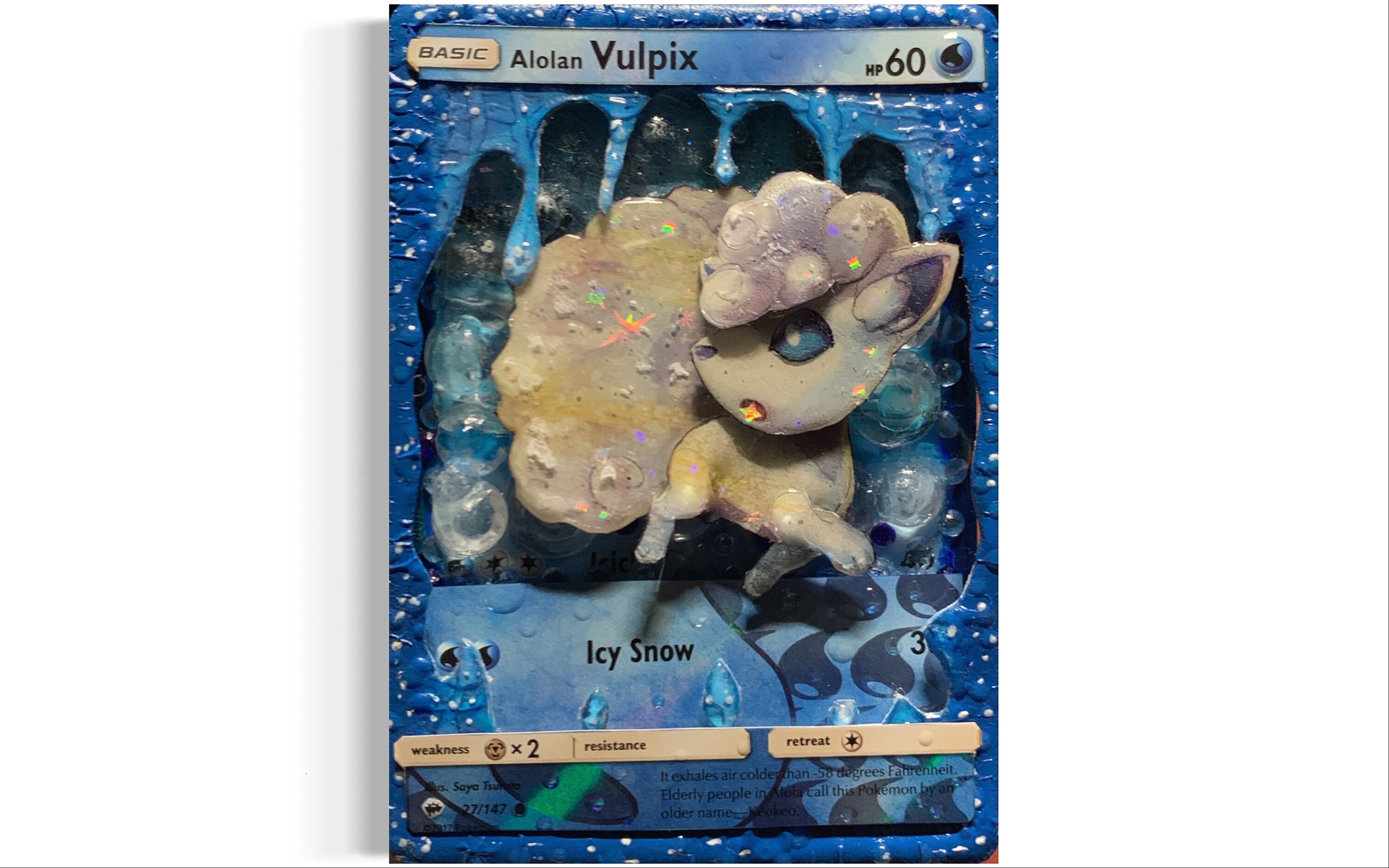 Sold Out〗Pokemon Vulpix Alola Vulpix Model Statue Resin - Moon shadow –  Pokemon lover