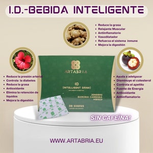 ID Bebida Inteligente de ARTABRIA. Infusión. Producto español. imagen 5