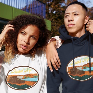 Road Trip Hooded Sweater, Nature Lovers Pullover Hoodies, Hoodies For Camping, Unisex Pullover Hoodie, Comfort Fit Hoodies, Gift Hoodies