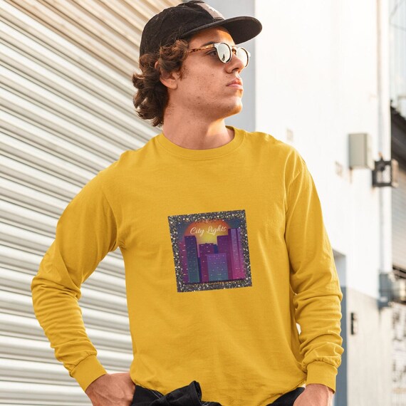 CITY LONG SLEEVE SHIRTS 1 LIGHT GREY｜トップス