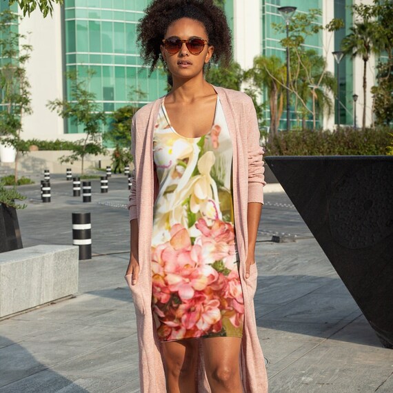 casual racerback dress Find Your Coast Wave Places Casual Racerback Dress M