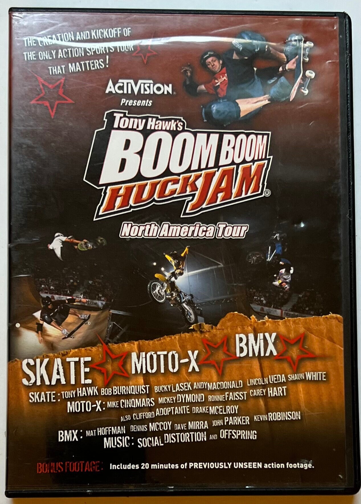 Tony Hawk's Boom Boom Huck Jam North American Tour (dvd) - Main Image