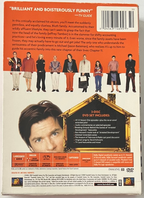 Arrested Development - Season 1 (DVD) - Etsy