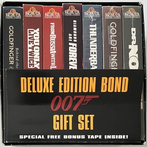 Bond 007 Gift Set (VHS) Deluxe Edition