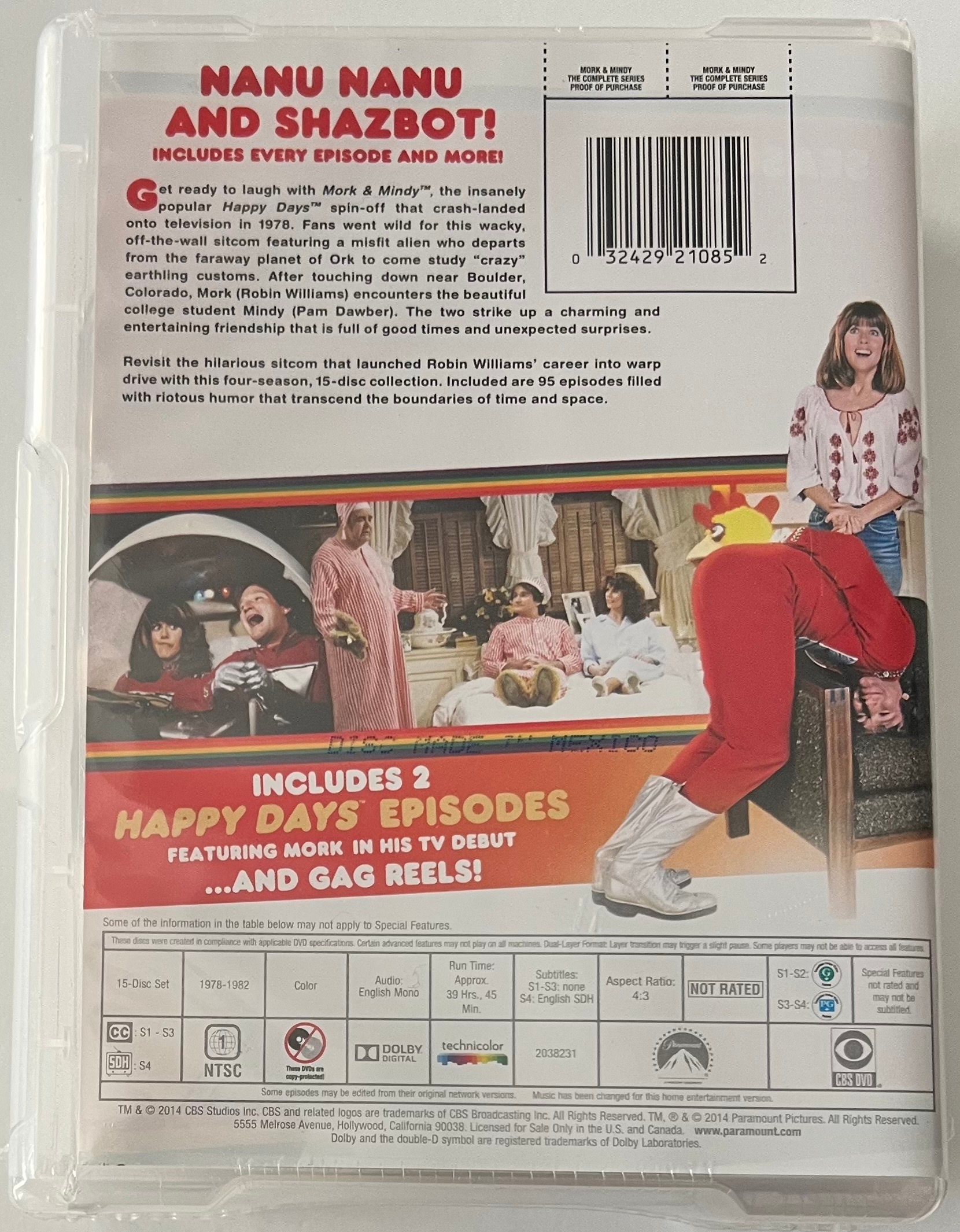 Mork & Mindy: the Complete Series (DVD) Sealed - Etsy