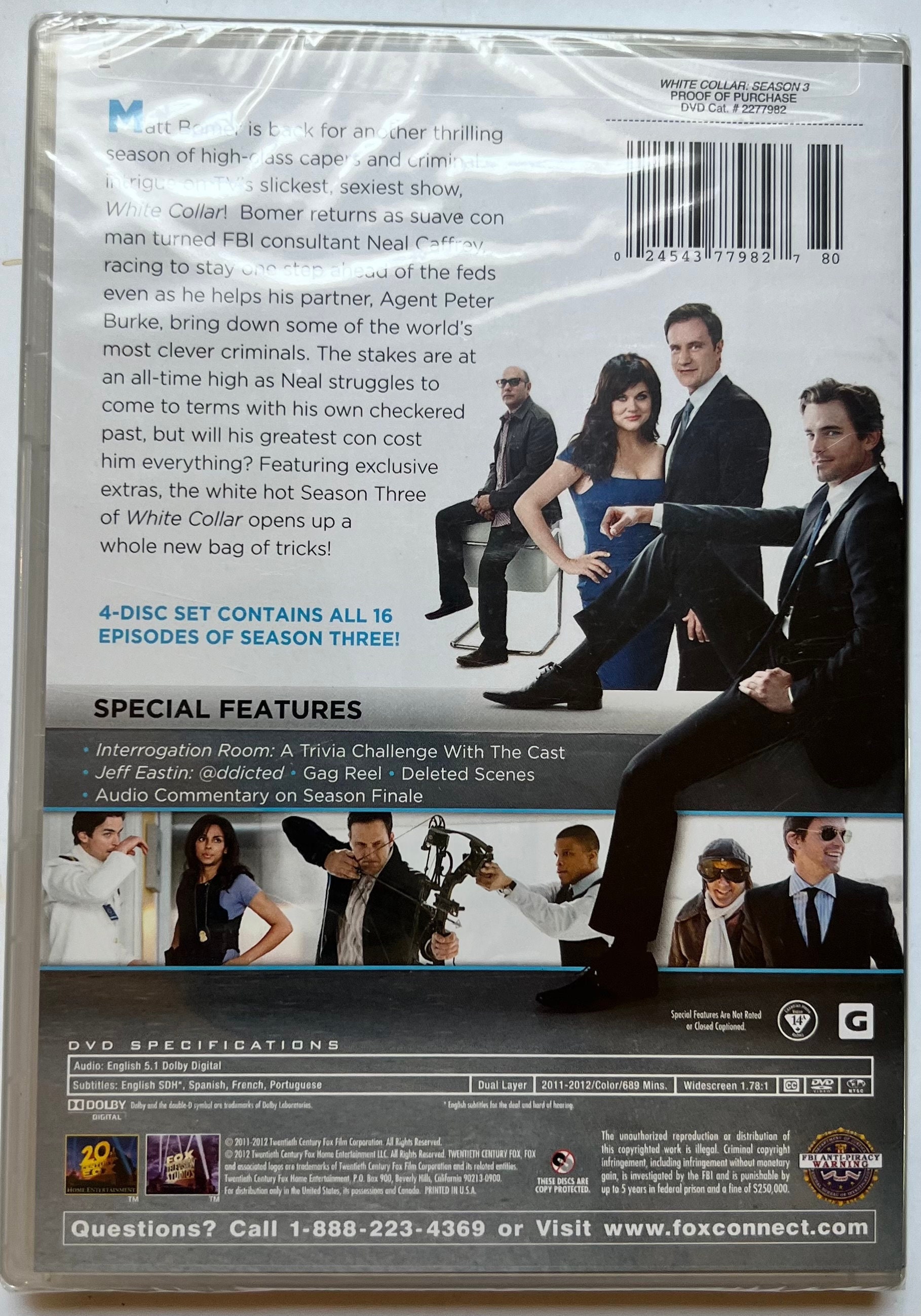 Peter Burke White Collar Full Episodes Free WHITE COLLAR Complete - Main Image