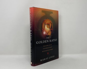 The Golden Ratio by Mario Livio HC Hardcover 1st First LN Like New 2002  125367