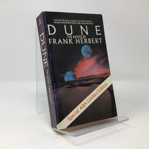 Dune by Frank Herbert Signed Paperback 1984 Like New Movie Special Limited Edition  91576