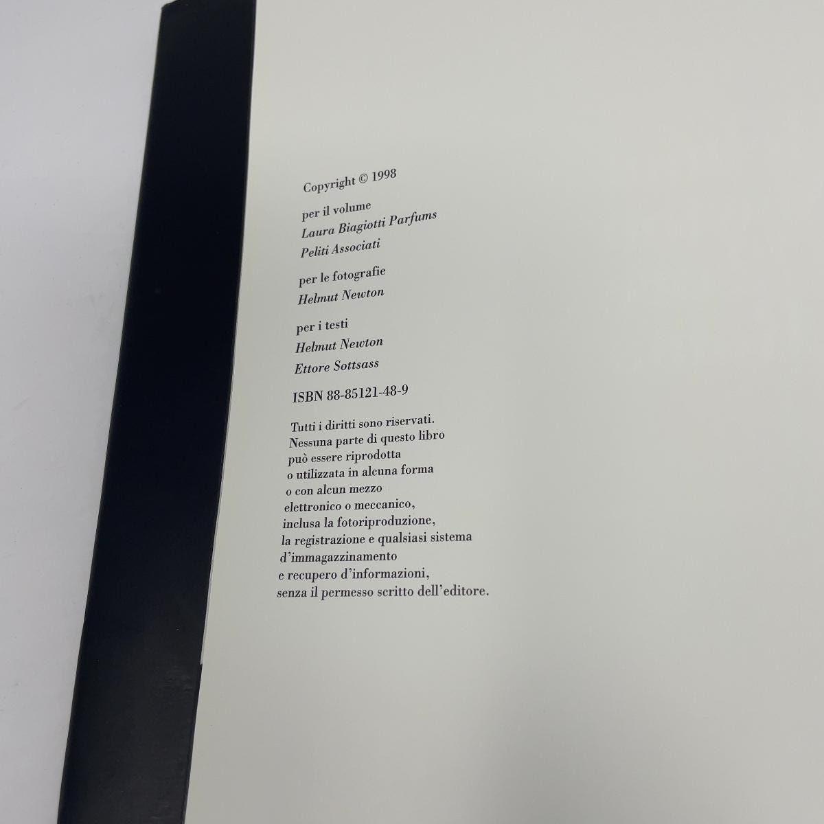 72 ore a Roma (Italian Edition) by Helmut Newton HC First Edition