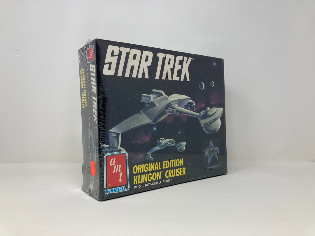 AMT ERTL Original Edition Klingon Cruiser Model Kit New in Box 137782 ...