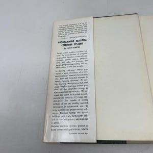 Programmazione di sistemi informatici in tempo reale di James Martin HC Prima edizione Copertina rigida Molto buono 1965 349804 immagine 5
