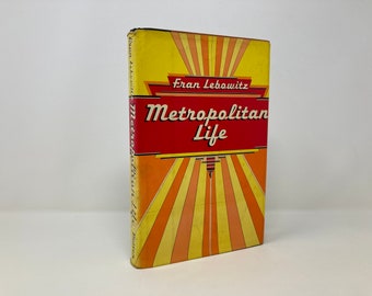 Metropolitan Life von Fran Lebowitz HK Erste 1.VG 1978 144370