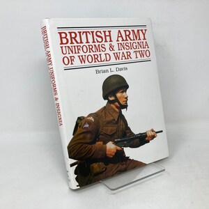 British Army Uniforms by Brian Davis Hardcover 2nd Ed Like New 1992