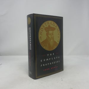 The Komplette Prophezeiungen von Nostradamus von John Hogue HC Erste Ausgabe Hardcover Wie Neu 1999 327199