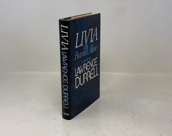 Livia di Lawrence Durrell HC Prima edizione Copertina rigida Molto buono 1979 327474