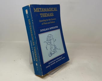 Metamagical Themas by Douglas Hofstadter PB First Thus Paperback Very Good 1986 367592