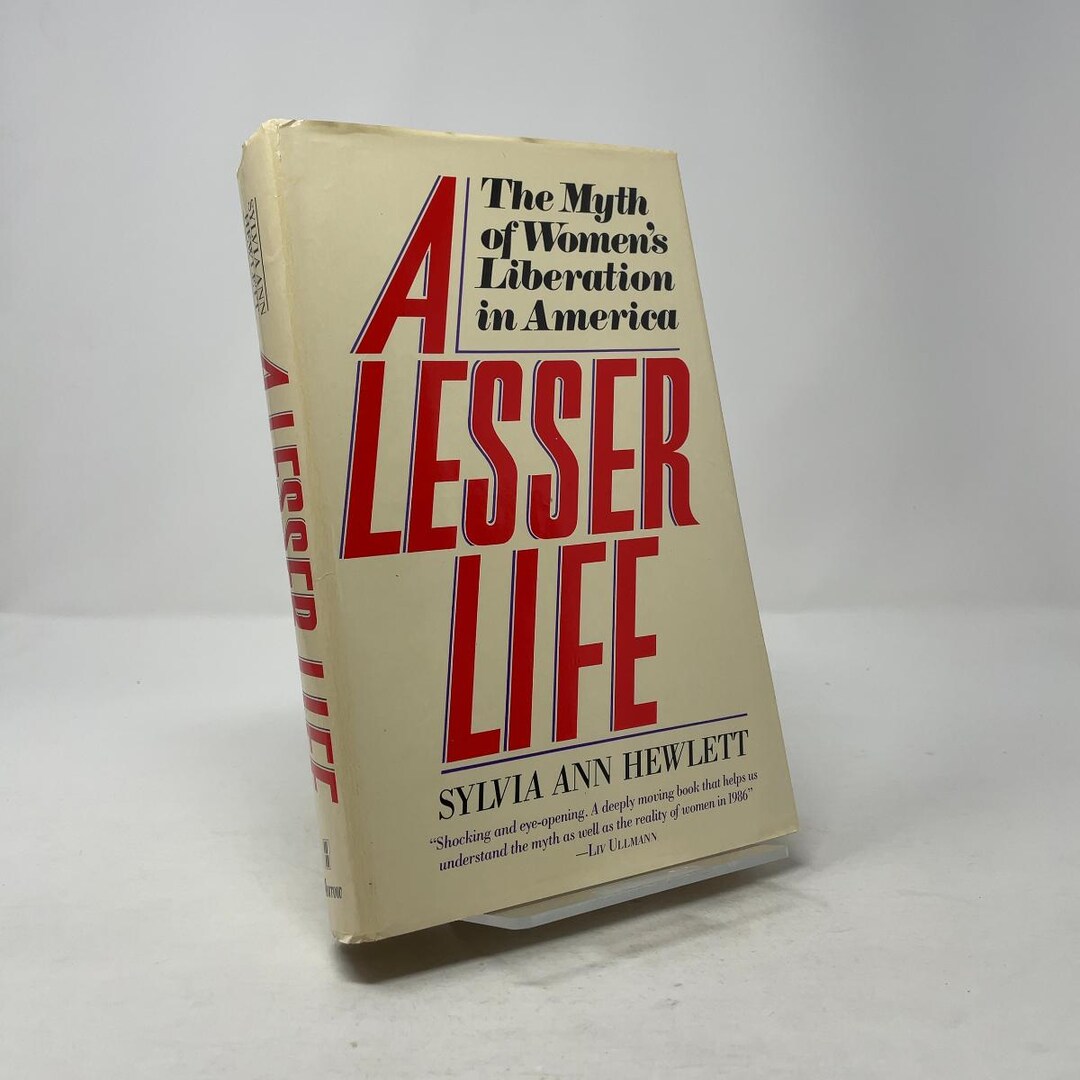 Lesser Life Form A Lesser Life by Sylvia Ann Hewlett HC First Edition Hardcover Very ...