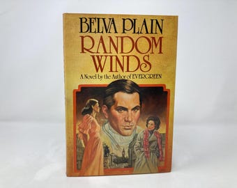 Random Winds by Belva Plain Signed HC Hardcover 1st First LN Like New 1980  176922