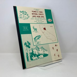 Plumas & Tahoe National Forests Lakes Basin Area von Bob Reedy PB Taschenbuch Erster 1 Sehr Gut 1970 149281
