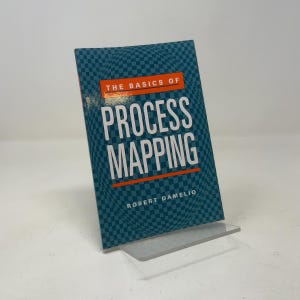 The Basics of Process Mapping by Damelio, Robert PB First Edition Paperback Like New 1996 536411