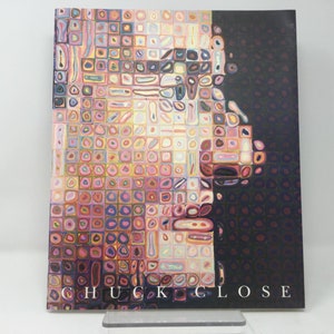 Chuck Close 画集 チャック・クローズ 洋書 ほぼ新品 Art 絵 画 チェルシーのペースギャラリーにてチャック・クローズのRed