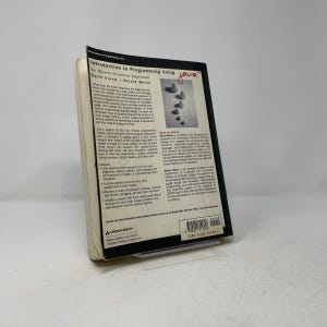 Introduzione alla programmazione con Java di Arnow, David M. Prima edizione Brossura Ottime condizioni 1998 556442 immagine 5