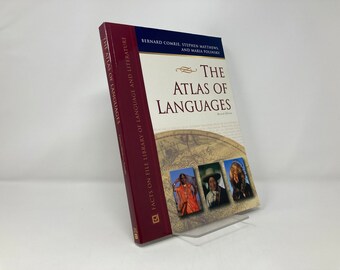 Der Atlas der Sprachen von Bernard Comrie et. al PB Paperback 1st So LN Like New 2003 149553