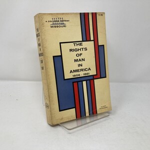 The Rights Of Man In America by Gilman Ostrader HC  Hardcover Very Good 1961 199110