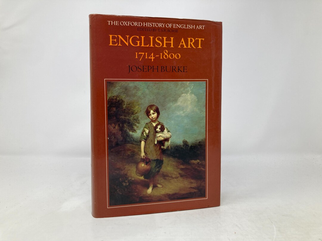English Art 1714-1800 by Joseph Burke HC Hardcover 1st Thus VG Very ...