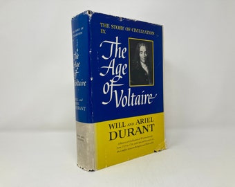 Das Alter von Voltaire (Die Geschichte der Zivilisation Band IX) von Will Durant HL 1st VG 1965 146895